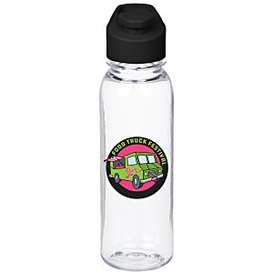 Clear Impact Outdoor Bottle with Flip Carry Lid - 24 oz. - Full Color Main Image