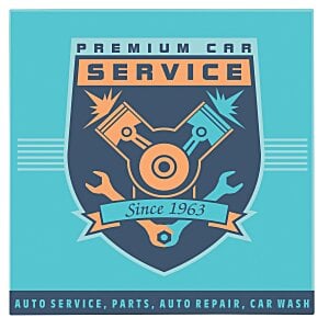Full Color Sticker - Square - 3" x 3" - 24 hr Main Image
