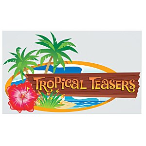 Full Color Sticker - Rectangle - 3" x 5" - 24 hr Main Image