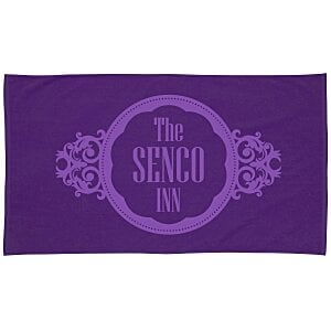 Oversize Velour Beach Towel - Colors - 24 hr Main Image