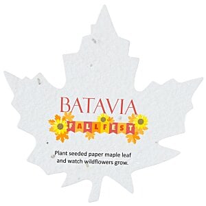 Seed Paper Shapes - Maple Leaf Main Image