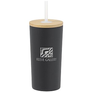 Wren Vacuum Tumbler with Straw - 17 oz. - Laser Engraved Main Image