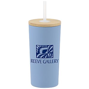 Wren Vacuum Tumbler with Straw - 17 oz. - 24 hr Main Image
