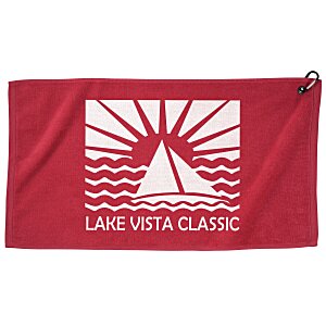 Tour Pro Golf Towel with Carabiner - Colors Main Image