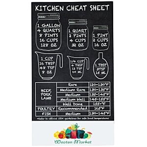 Kitchen Cheat Sheet Magnet - 30 mil Main Image