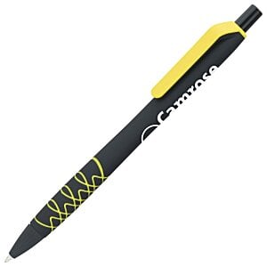 Spiralina Soft Touch Pen - Black Main Image