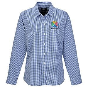 Cutter & Buck Skyline Gingham Dress Shirt - Ladies' Main Image