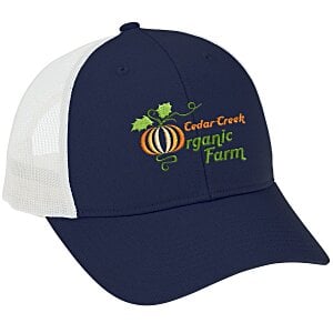 Structured Cotton Twill Trucker Cap - 24 hr Main Image