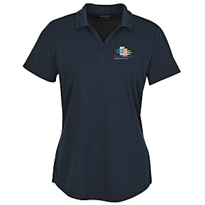 Double-Knit Mini Mesh Polo - Ladies' Main Image