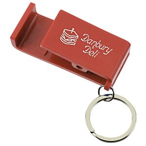 Clip Phone Stand Keychain - 24 hr Main Image