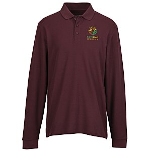 Signature Pique Long Sleeve Polo - Men's Main Image