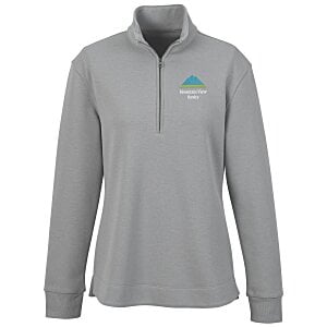 Signature Double Pique 1/4-Zip Pullover - Ladies' Main Image