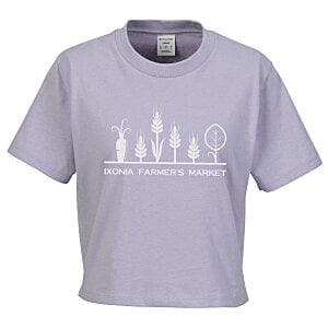 Sidney Heavyweight Cropped Boxy T-Shirt - Ladies' Main Image