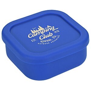 Square Silicone Food Container Main Image