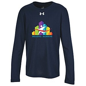 Under Armour Team Tech Long Sleeve T-Shirt - Youth - Full Color Main Image