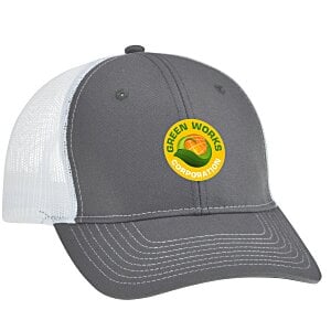 Crofton Snapback Trucker Cap - Full Color Main Image