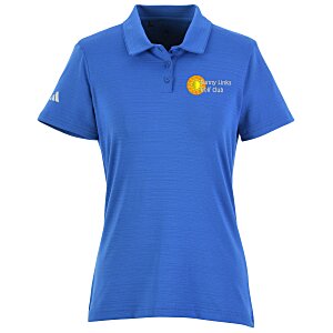 adidas Textured Stripe Polo - Ladies' Main Image