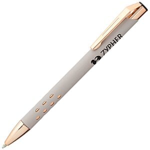Souvenir Armor Soft Touch Metal Pen - Rose Gold Main Image