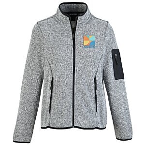 Jasper Jacquard Fleece Jacket - Ladies' Main Image