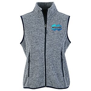 Jasper Jacquard Fleece Vest - Ladies' Main Image