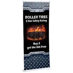 LiteWay Stratus Retractable Banner Display - 36 inch Main Image