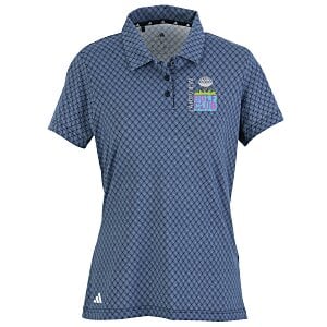 adidas 4-Way Stretch Printed Polo - Ladies' Main Image