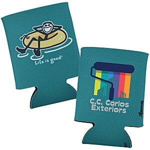 Life is Good Koozie® Can Cooler - Full Color - Inner Tube Main Image