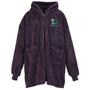 Plush Popover Blanket Hoodie Main Image