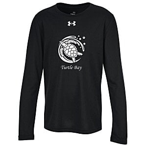 Under Armour Team Tech Long Sleeve T-Shirt - Youth - Screen Main Image