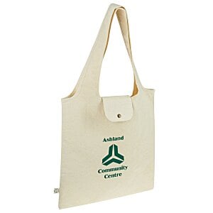 Packable 8 oz. Organic Cotton Tote - 24 hr Main Image
