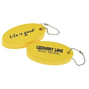 Life is Good Floating Keychain Main Image