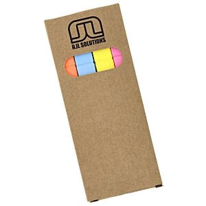 Four Piece Square Boxed Highlighter Set Main Image