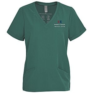 Onna Invincible V-Neck Stretch Scrub Top - Ladies' Main Image