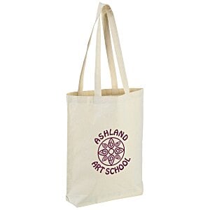 Bottom Gusset 5 oz. Organic Cotton Tote Main Image