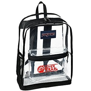 JanSport Deluxe Clear Backpack Main Image
