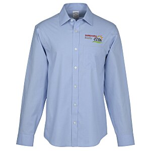 Brooks Brothers Stretch Pinpoint Spread Collar Shirt Main Image