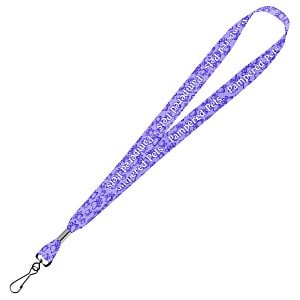 Lux Full Color Lanyard - 3/4-inch - 32-inch - Metal Swivel Snap Hook Main Image