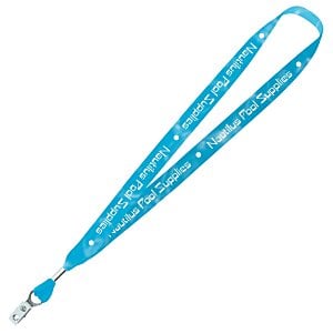 Lux Full Color Lanyard - 3/4-inch - 32-inch - Metal Bulldog Clip Main Image