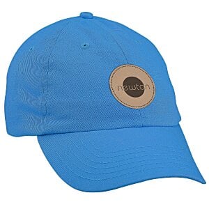 Cotton Washed Cap - Solid - Laser Engraved Patch Main Image