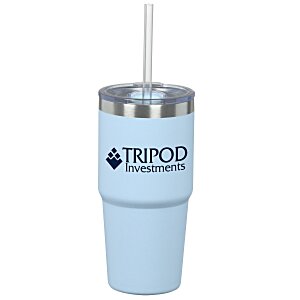 Brea Vacuum Tumbler with Straw - 14 oz. Main Image