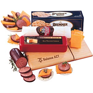 Cutting Board with Slicer Snack Package Main Image