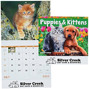 Puppies & Kittens Calendar - Stapled Main Image