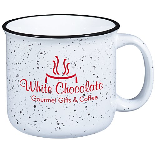 Campfire Ceramic Mug - White - 15 oz Main Image