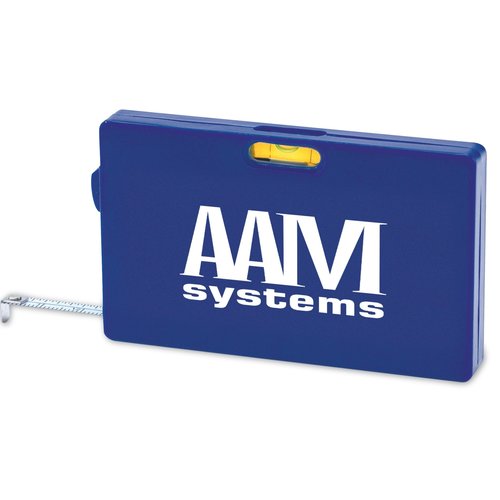 Rectangular Tape Measure with Level - Opaque Main Image