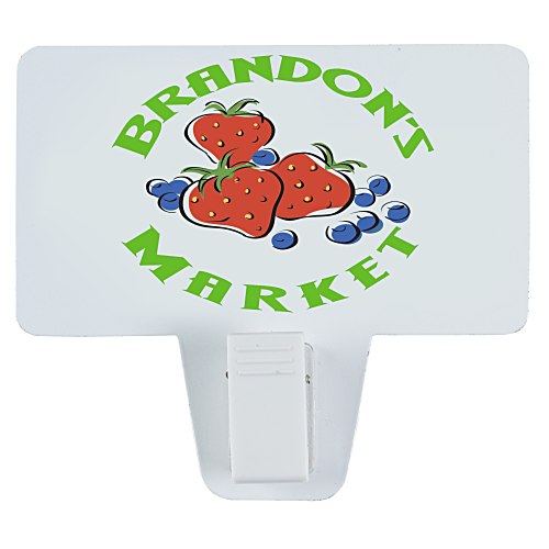 Magnet With Clip - Business Card Main Image