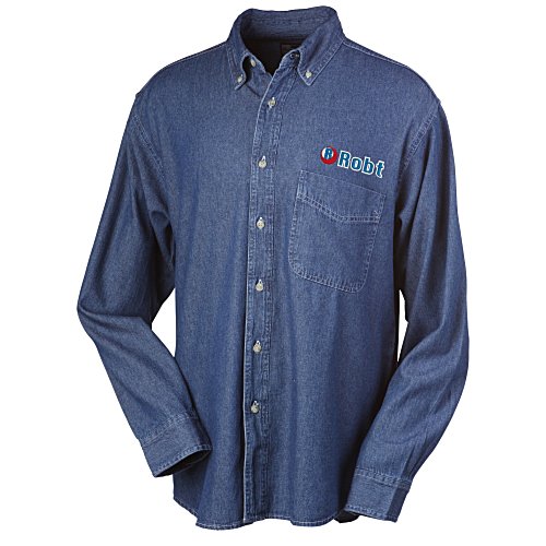 Cotton Denim Shirt - Men's Main Image