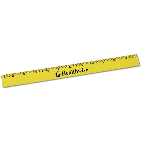 Plastic Ruler 12" - Opaque Main Image