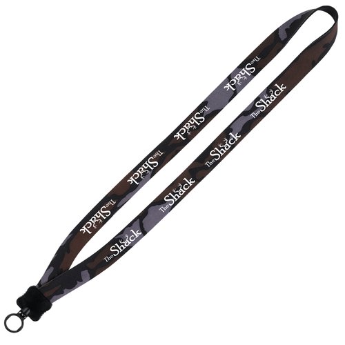 Camo Neoprene Lanyard - 3/4" - 32" Length Main Image