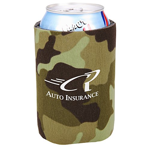 Camo Pocket Can Holder Main Image