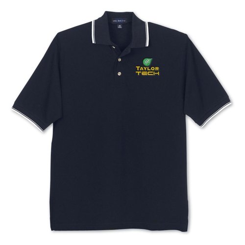 Velocity Cotton Pique Polo Main Image